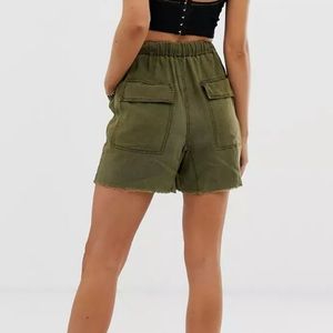Free People Beach linen shorts.